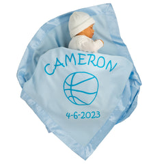 Personalized Sports Baby Blanket
