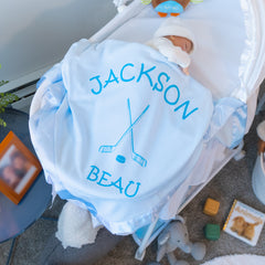 Personalized Sports Baby Blanket