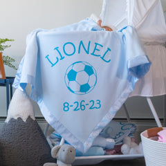 Personalized Sports Baby Blanket