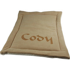 Personalized Dog Kennel Mat