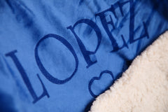 Personalized Home Throw Blanket