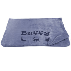 Personalized Cat Napping Blanket
