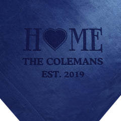 Personalized Home Throw Blanket