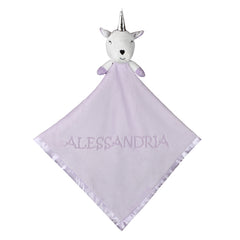 Plush Unicorn Baby Blanket for Girls: Super Soft Blanket with Unicorn Pillow Top