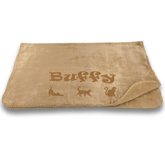 Personalized Cat Napping Blanket