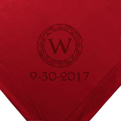 Personalized Unique Wedding Couple Gifts - Anniversary, Engagement Gift Blanket (Ring)