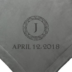 Personalized Unique Wedding Couple Gifts - Anniversary, Engagement Gift Blanket (Ring)