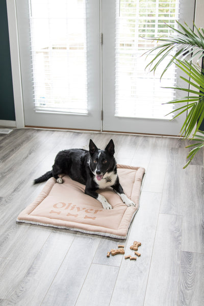 Custom dog best sale mat