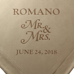 Personalized Mr & Mrs Couples Gift Throw Blanket