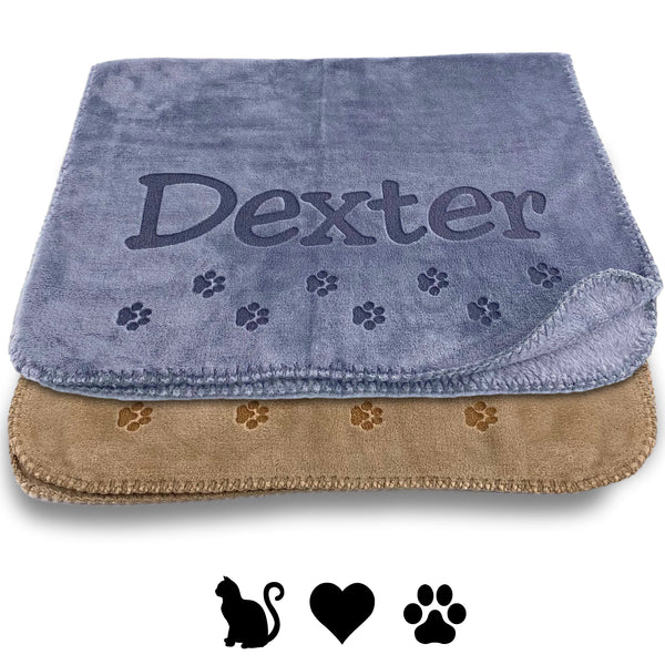 Personalized Cat Napping Blanket